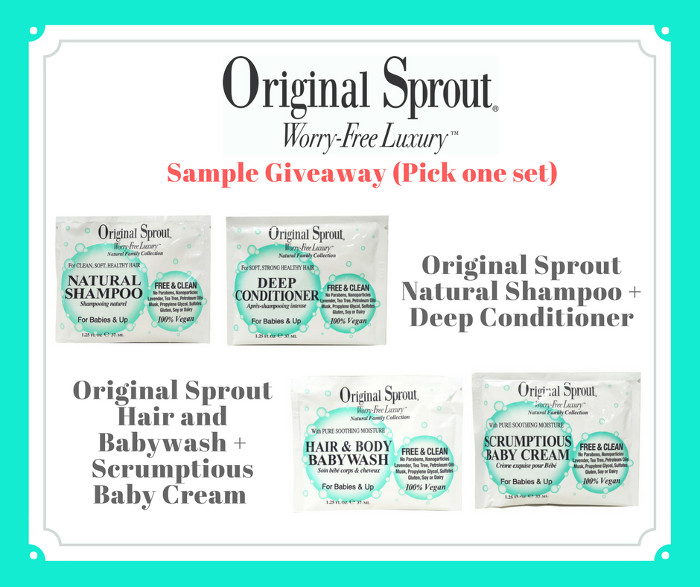 The New Age Parents Original Sprout Sample Giveaway