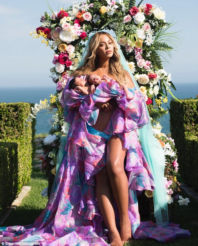 Finally! Beyonce recently welcomed twins Rumi and Sir Carter with husband Jay Z