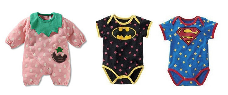 cute themed romper onesies for babies