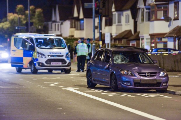 Driver filmed running away after hitting mother and newborn baby