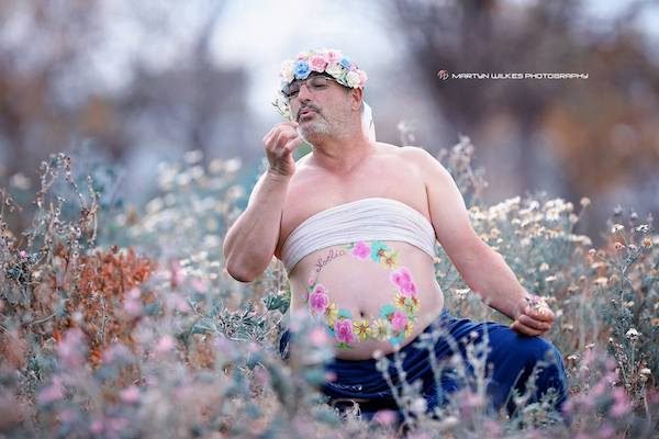 Martyn Wilkes Photography dad bod pregnancy shoot