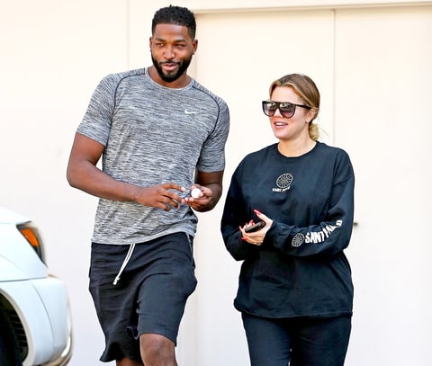 Tristan Thompson and Khloe Kardashian