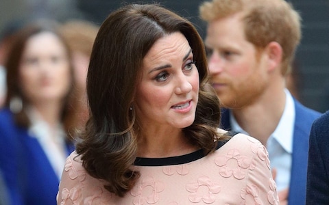 With child: having an April baby means the Duchess of Cambridge will not face being heavily pregnant in the hot summer months