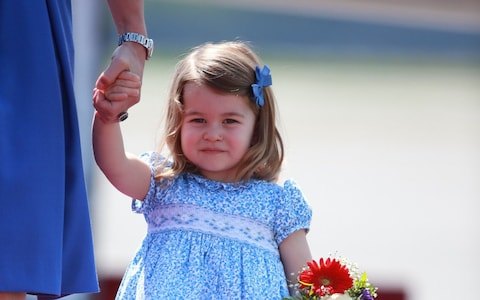 When your newborn has older siblings, like Princess Charlotte (pictured), getting everyone out of the house is a must