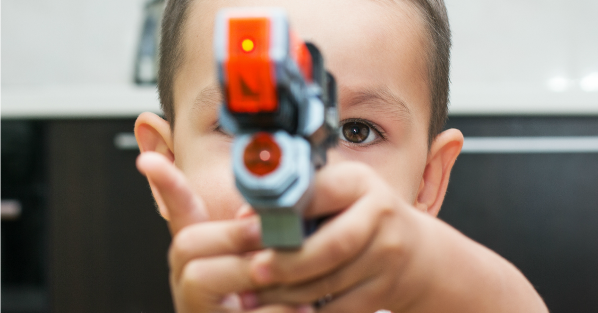 My Son Loves Playing with Toy Guns — Here's Why I'm Finally Letting Go