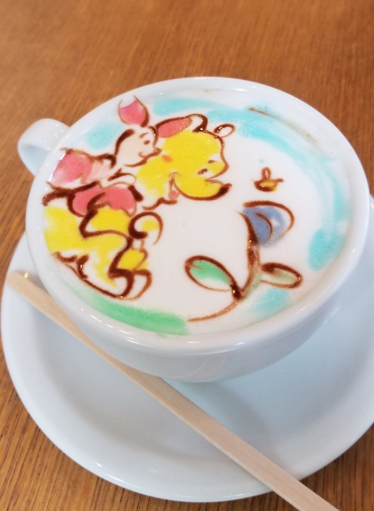 winnie the pooh and piglet latte