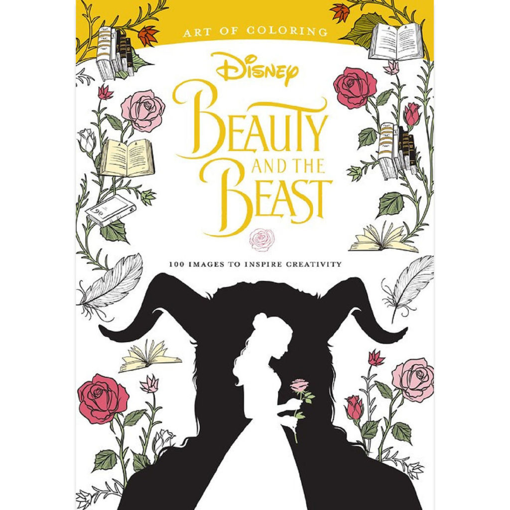 beauty and the beast coloring book