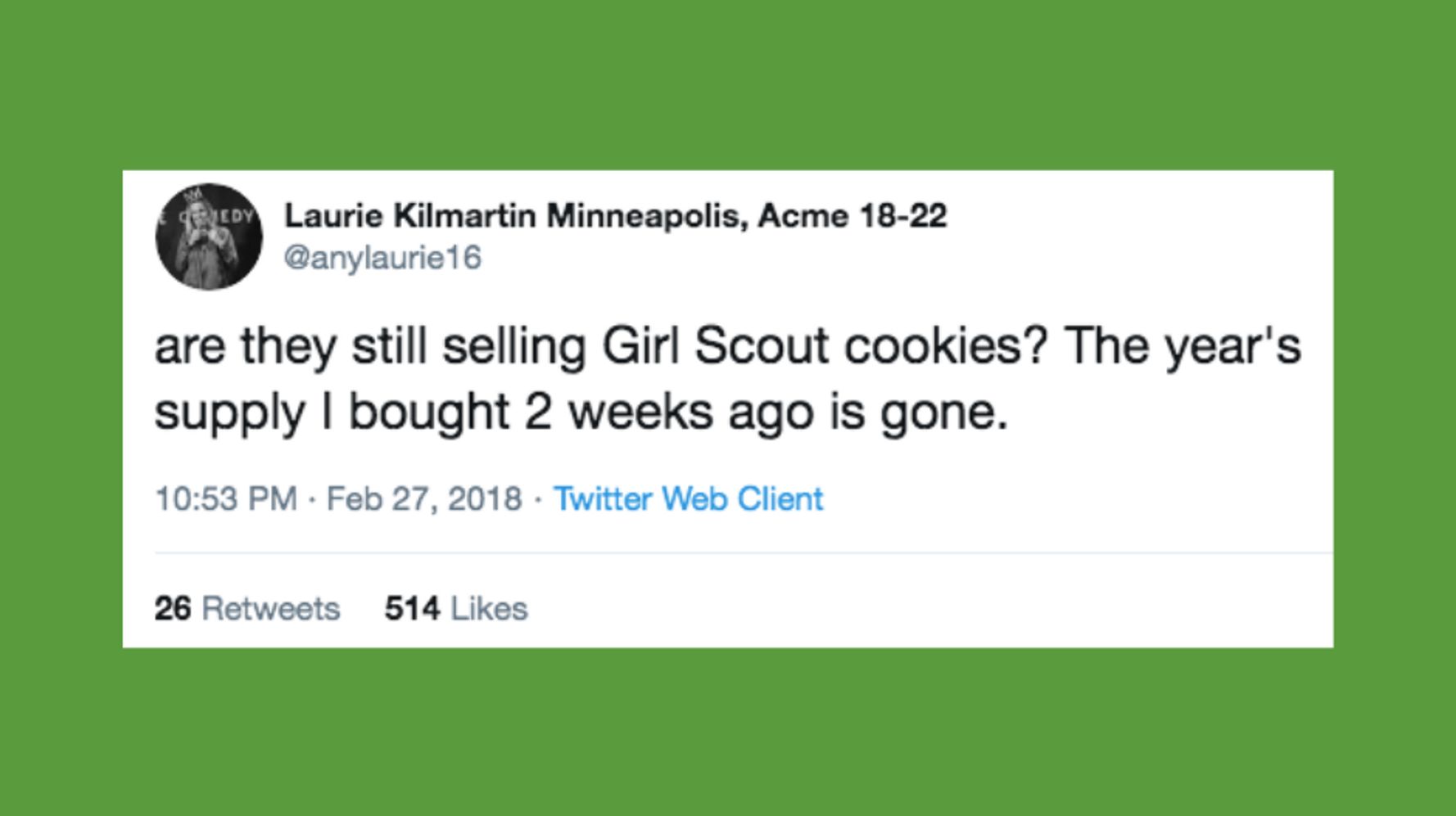 30 Funny Tweets About Girl Scout Cookie Season