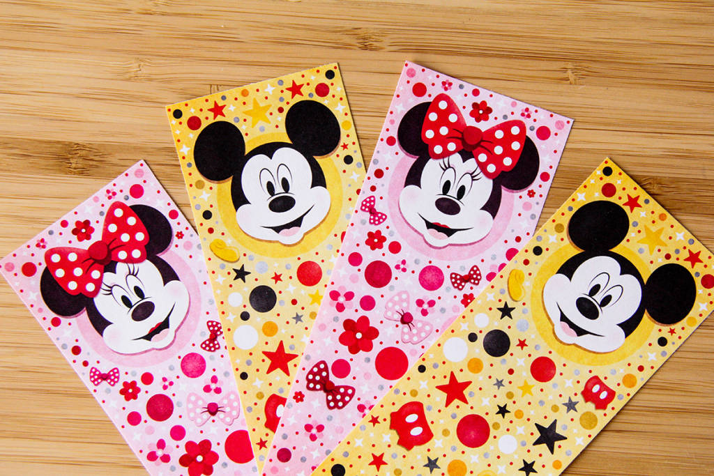 mickey and minnie bookmark