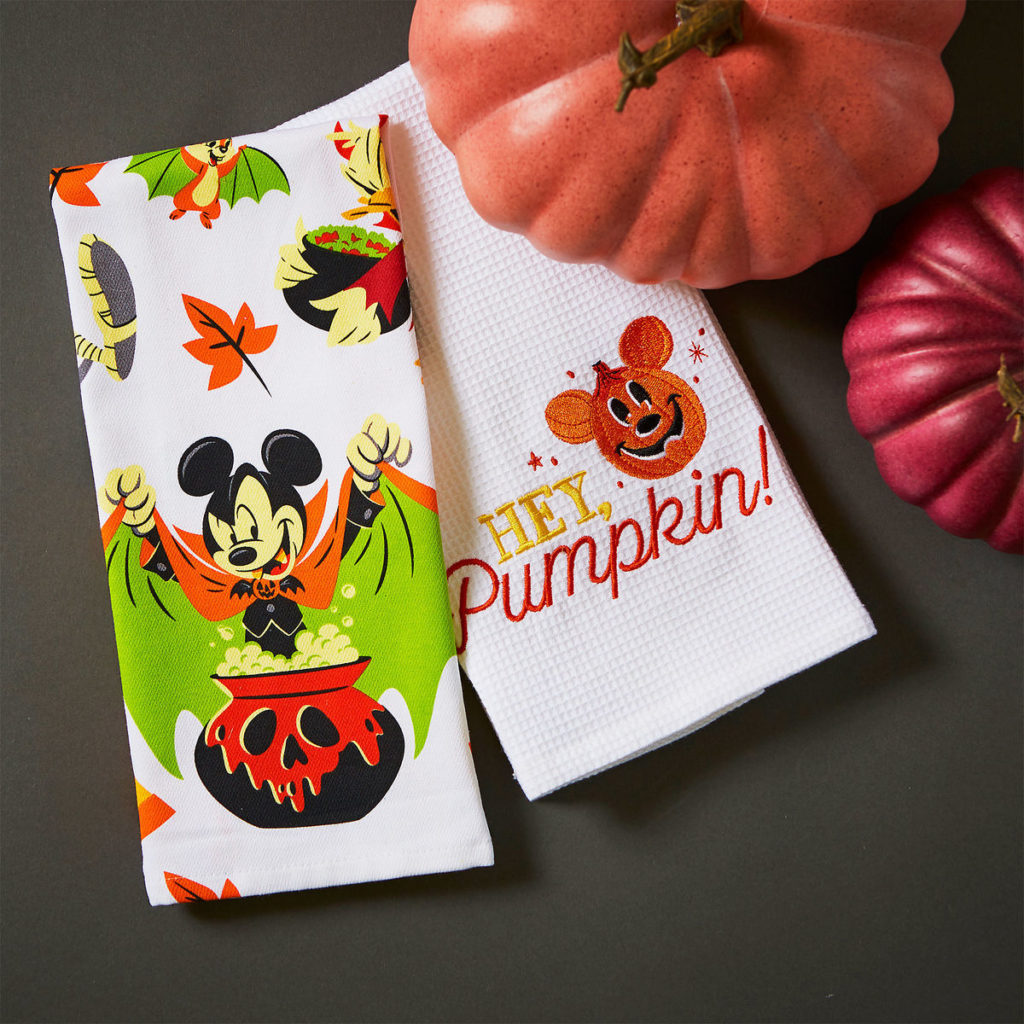 halloween kitchen towel