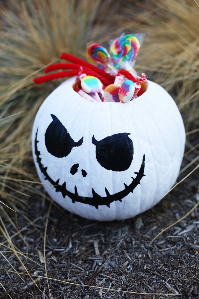 jack skellington pumpkin bowl