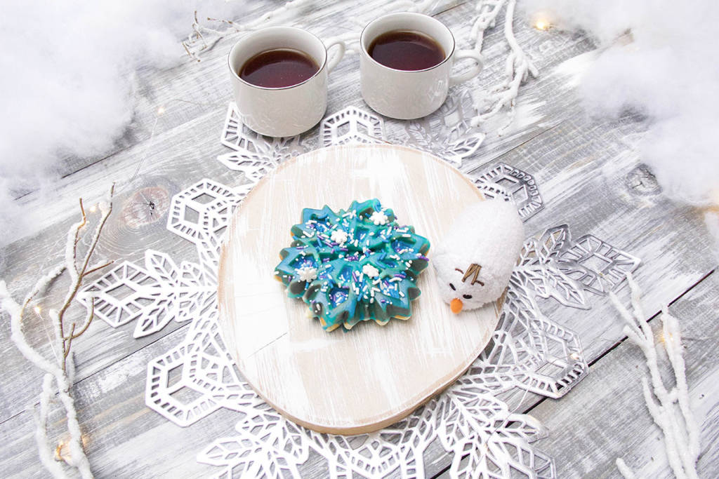 anna and elsa donuts