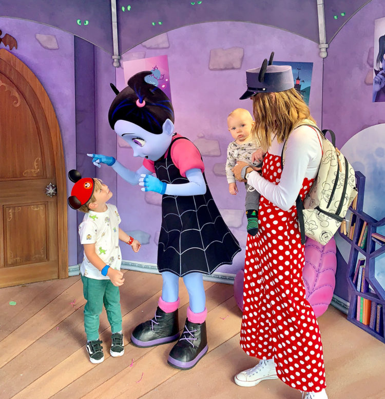 Vampirina Makes a Spooktacular Debut on the New Disney Junior Dance Party! at Disney’s Hollywood 