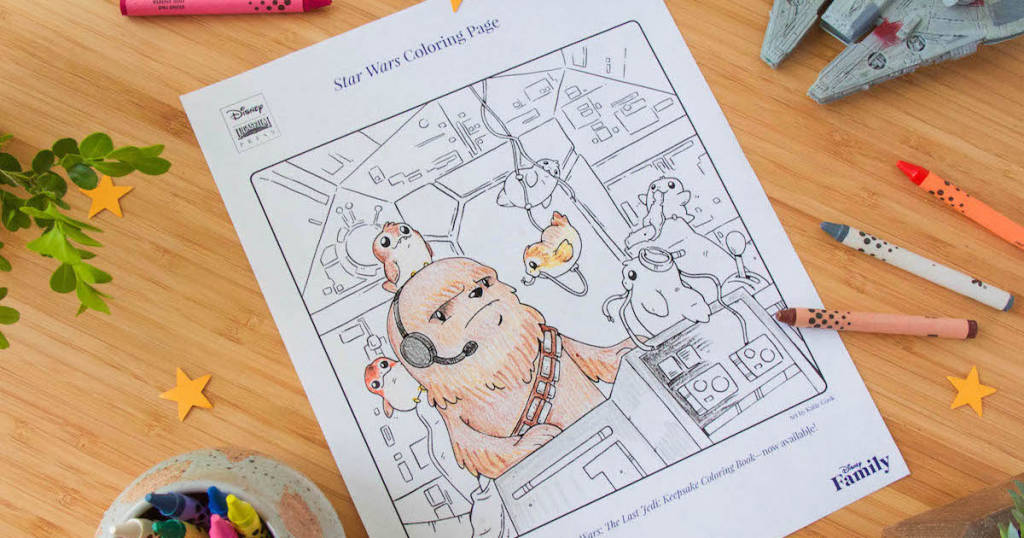 star wars coloring page