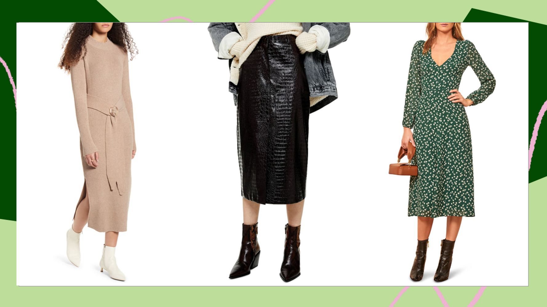 Wait A Midi: There Are A Lot Of Skirts And Dresses On Sale At Nordstrom