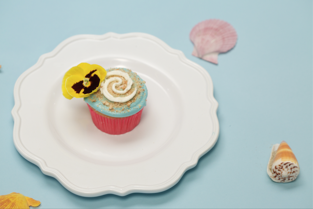 moana cupcake
