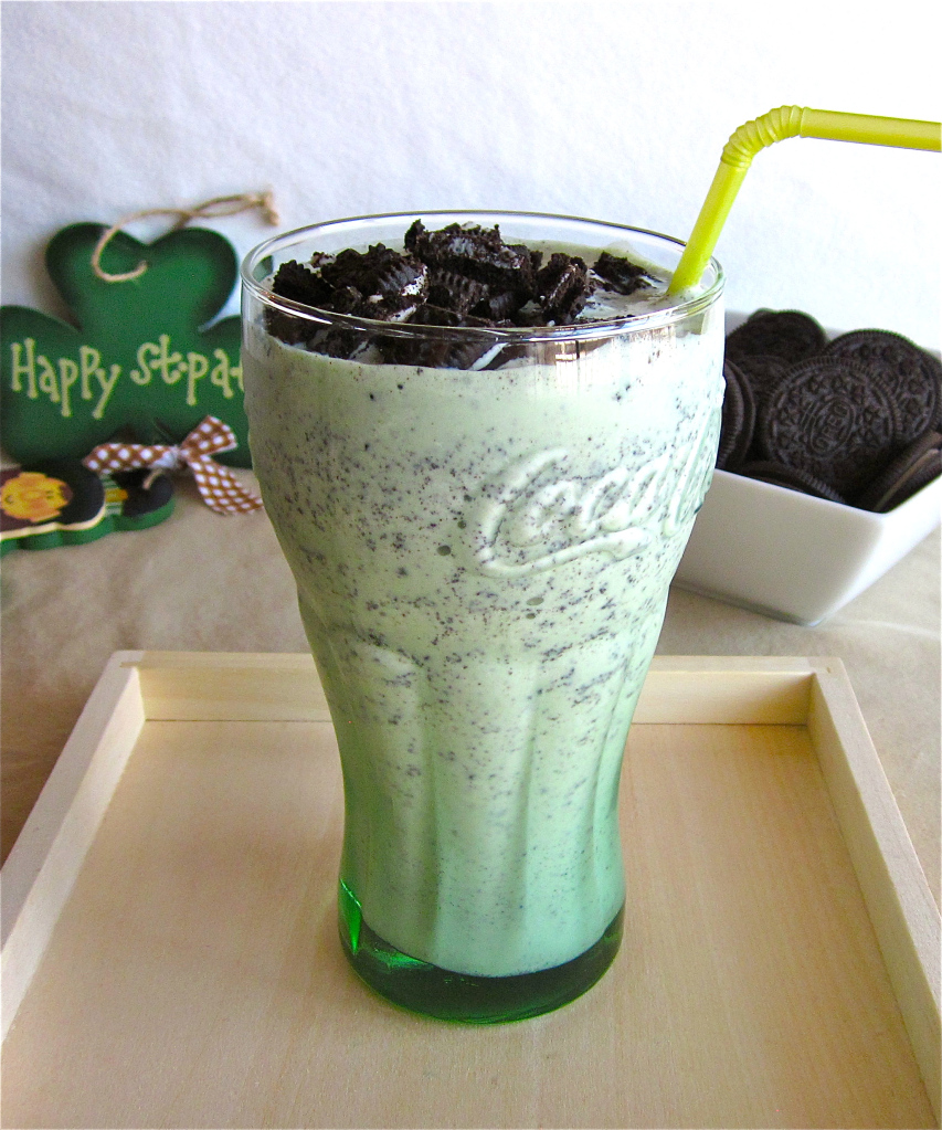 Oreo Shamrock Shakes