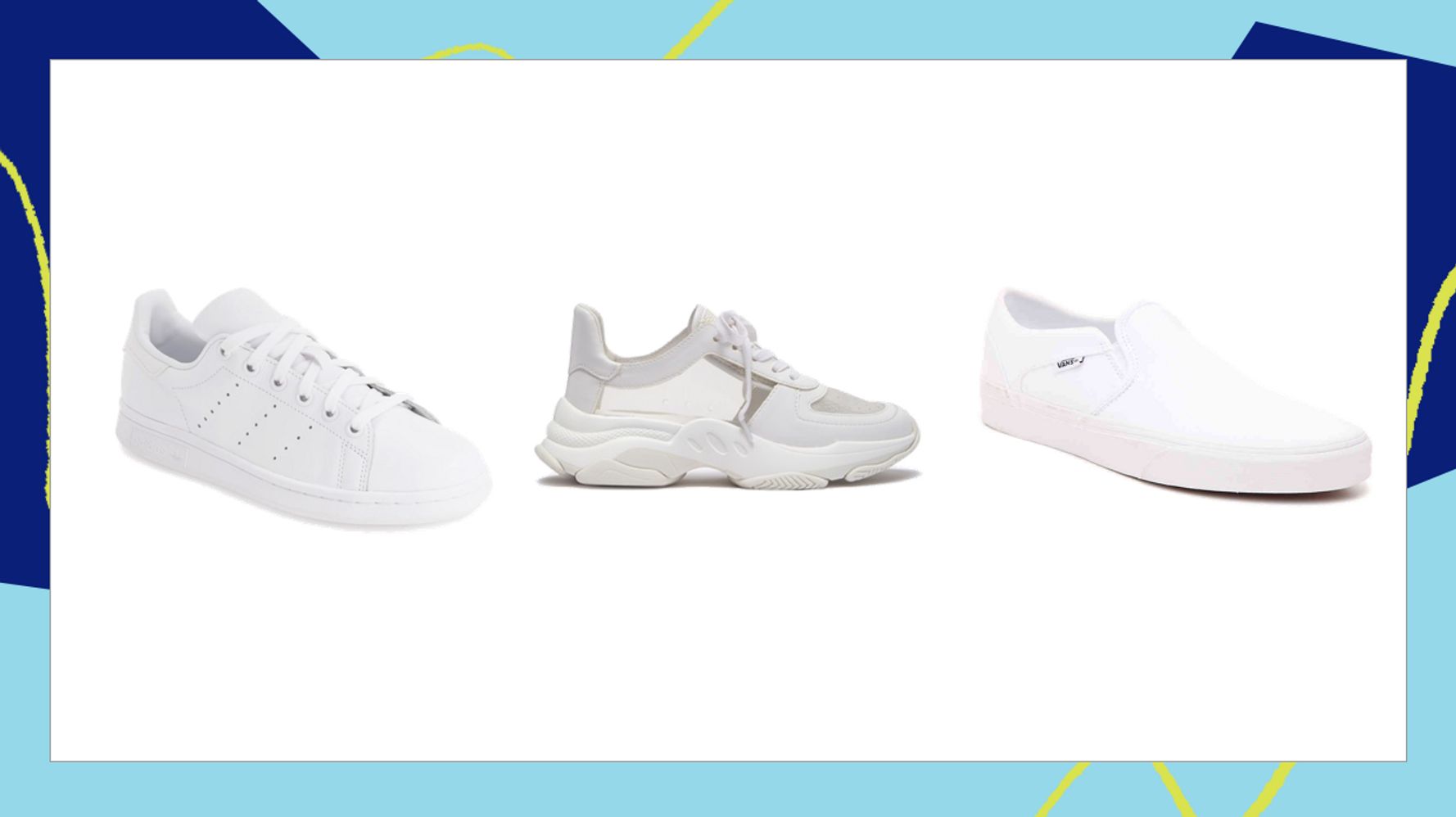 We Found White Sneakers For Women That Go With Everything