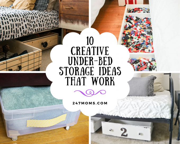 creative under-bed storage ideas