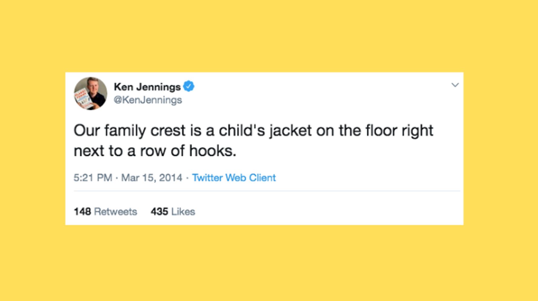 25 Funny And Relatable Parenting Tweets From Ken Jennings