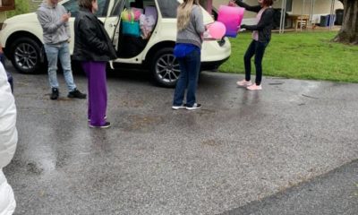 Social Distancing Practice: Drive-Thru Baby Shower