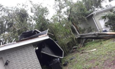 Father and Son Devastated After Tornado Tore Their Home