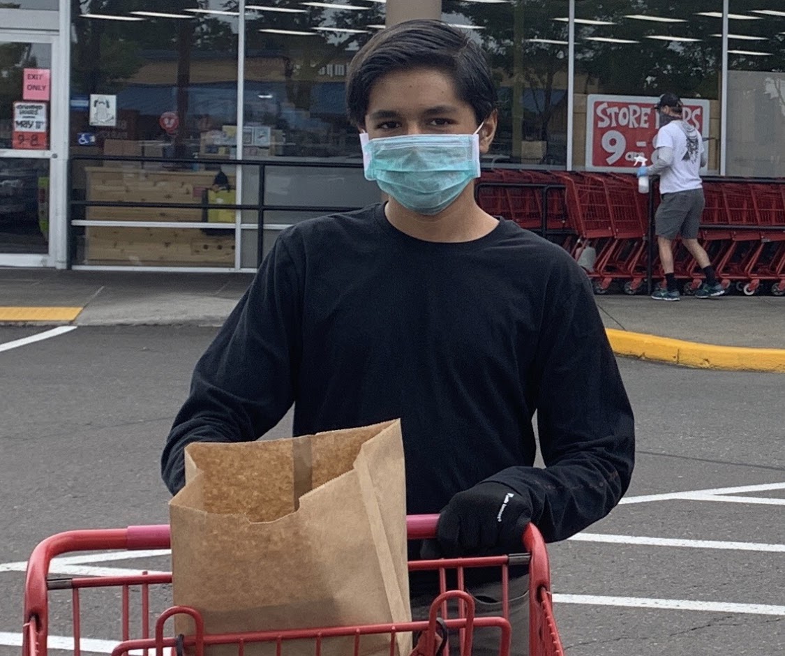 High School Students Helps Seniors at Risk Through Free Online Grocery Shopping and Delivery During the Pandemic