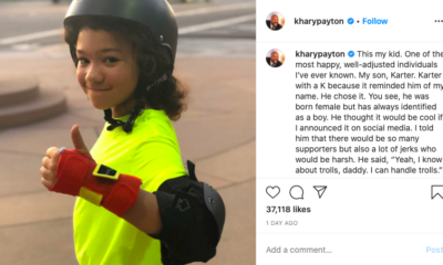 Khary Payton Introduces Son, Karter [Who Was Born a Female]