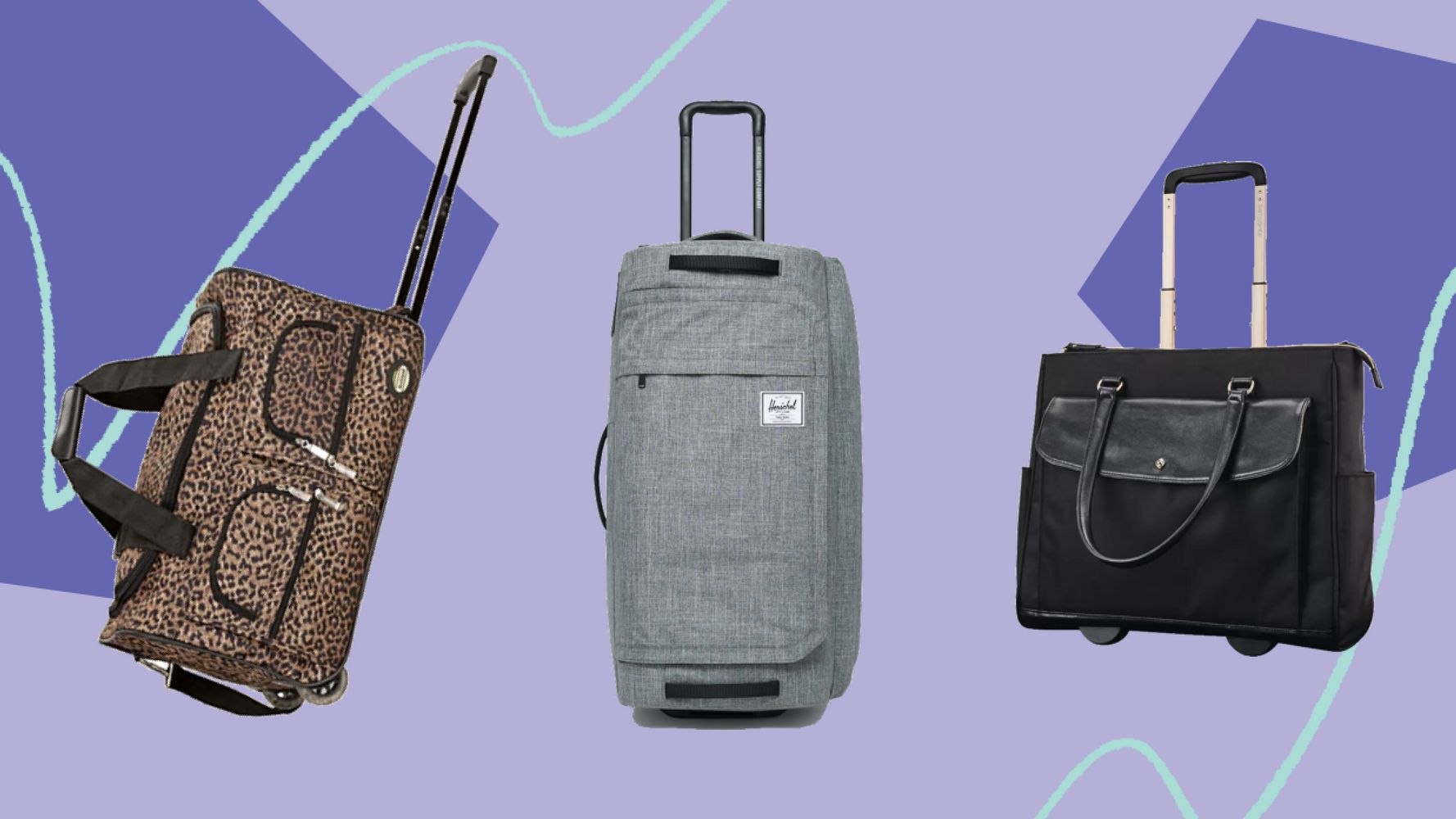 Take The Weight Off Your Next Trip With These Cute Weekender Bags With Wheels