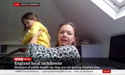 Daughter of Health Policy Expert Crashes During BBC News Interview [And the Internet is Loving It]