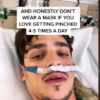 Man diagnosed with coronavirus documents struggles and shares it on TikTok