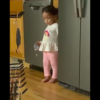 Viral video: Little girl pretends to sleep when caught red-handed