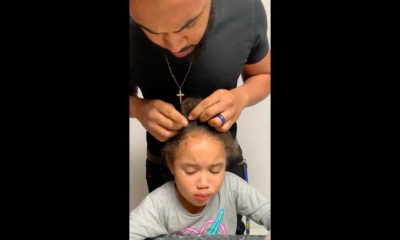 Viral Video: Son gets tutorial from his mom on how to braid his daughter's hair