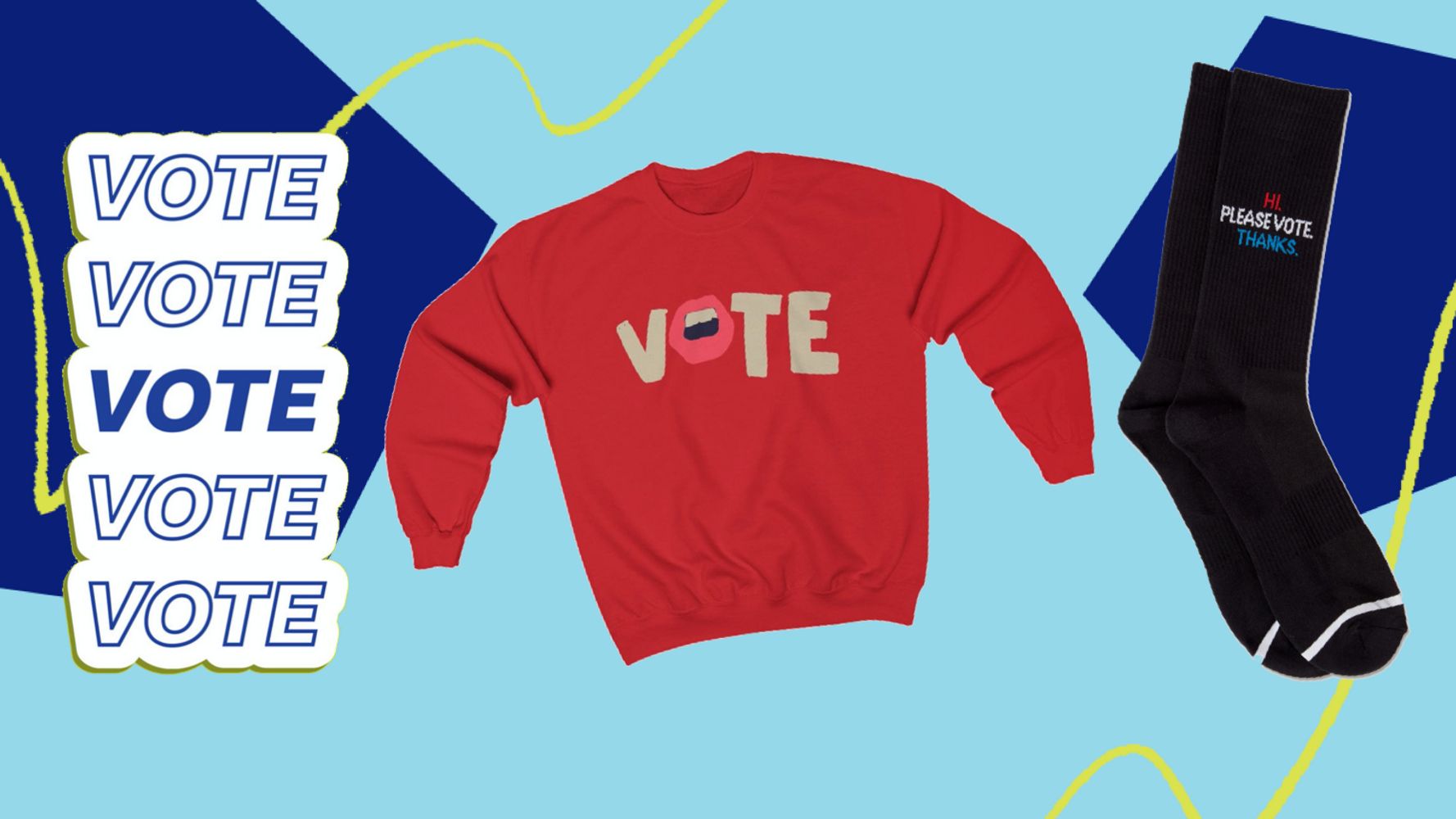 These Not-So-Subtle Items Will Remind Everyone To Vote In November