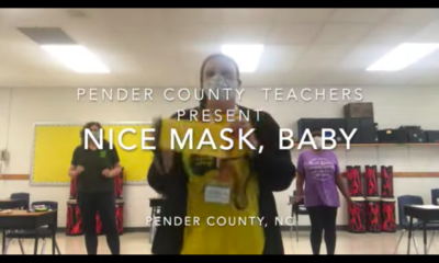 Pender County Teachers Create a Parody Video Telling the Importance of Using Facemasks