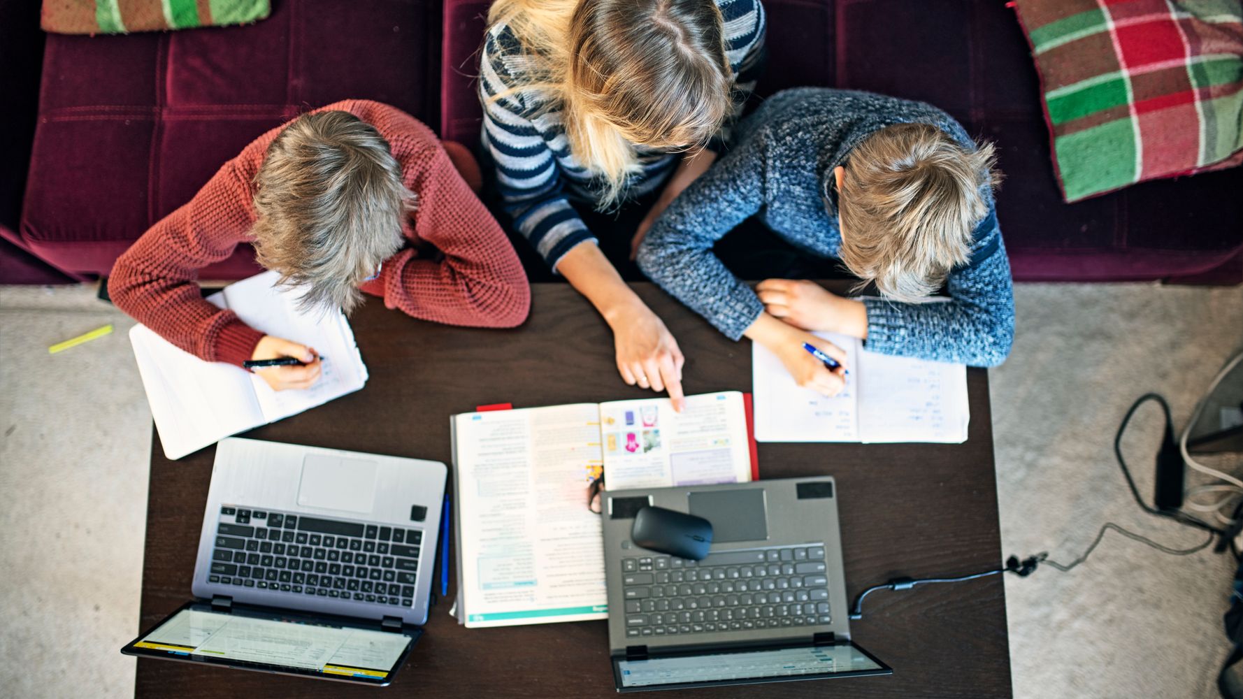 Wrangling Kids' Distance Learning While Working From Home Is A Hellscape