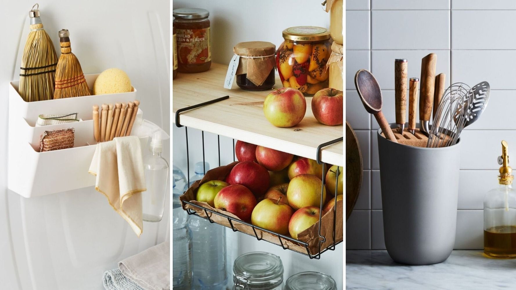 Make The Most Of Your Small Kitchen With These Clever Storage Ideas Under $50