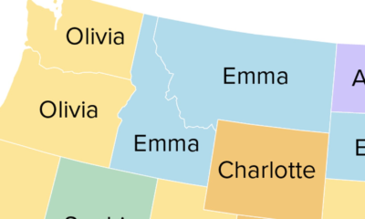 These Are The Most Popular Baby Names In Every State