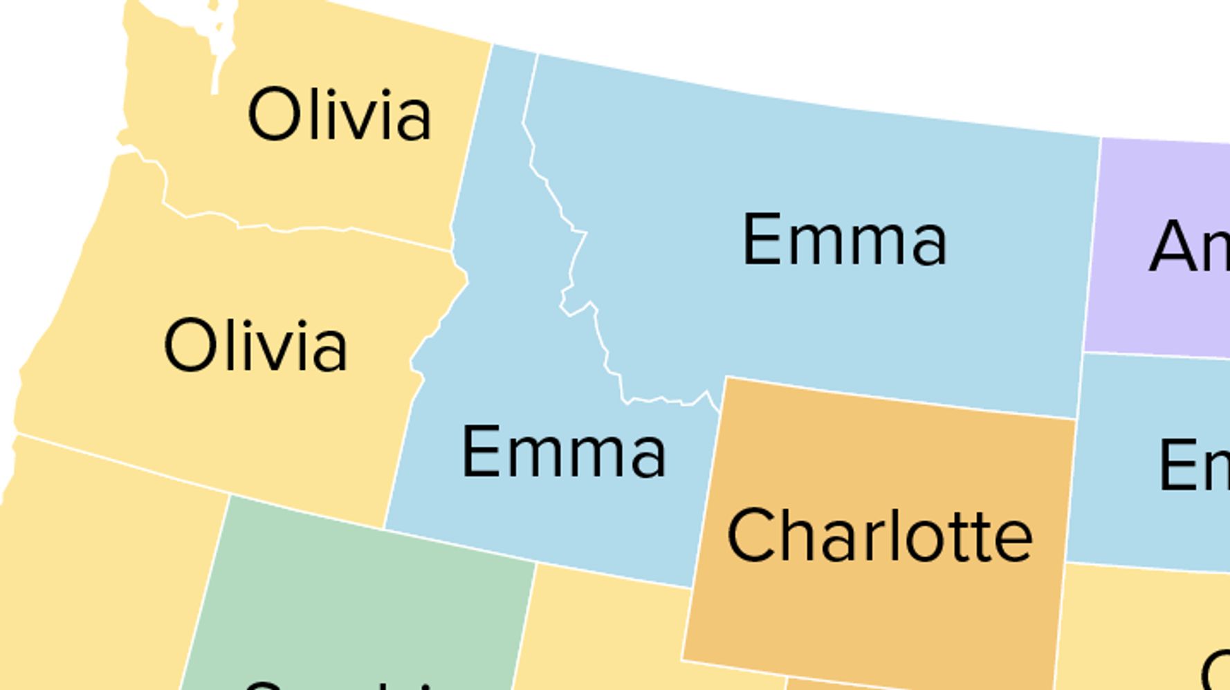 These Are The Most Popular Baby Names In Every State