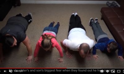 Army Veteran Dad Completes 176,200 Pushups to Raise Awareness About His Cancer Type