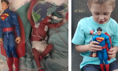 Miracle Preemie Born the Size of 12-Inch Superman Celebrates Every Birthday Posing With Same Toy