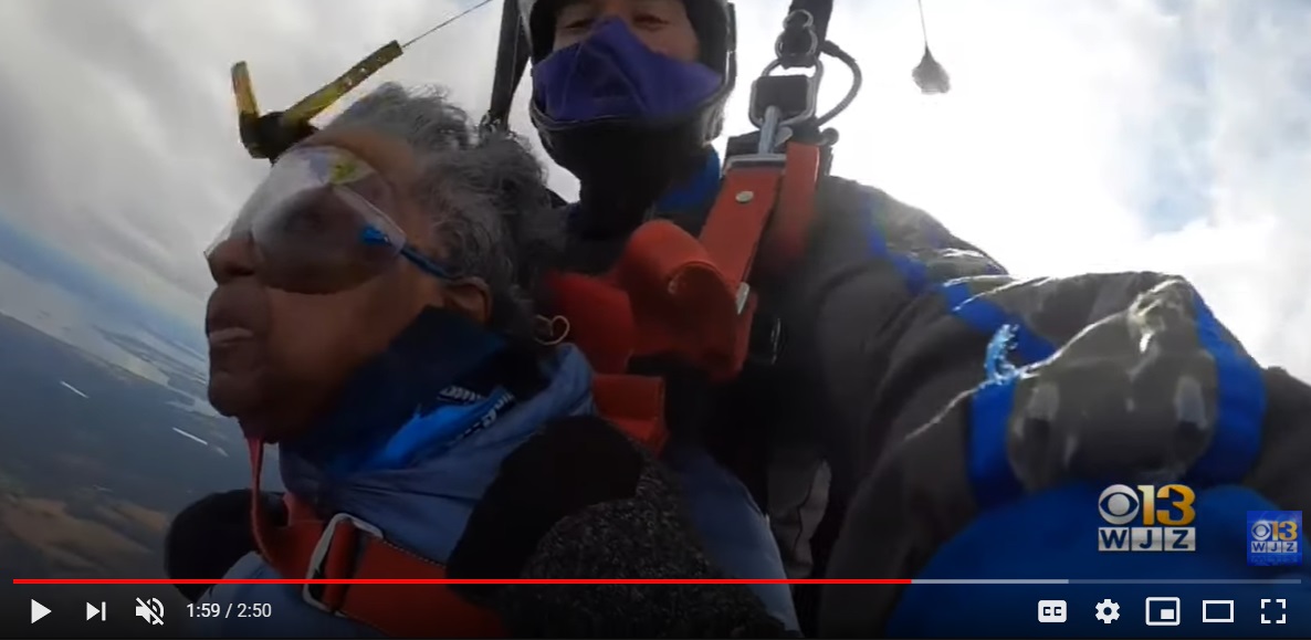 [WATCH] 102-Year-Old WWII Veteran Completes Bucket List by Skydiving