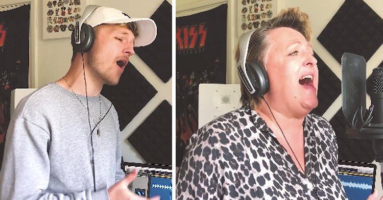 Singer Brings In His Mom For A Cover Of 'Rise Up,' And The Duet Is Incredible.