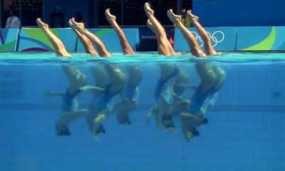 Synchronized Swimmers Perform Epic Routine That Will Get You Pumped For The Olympics.