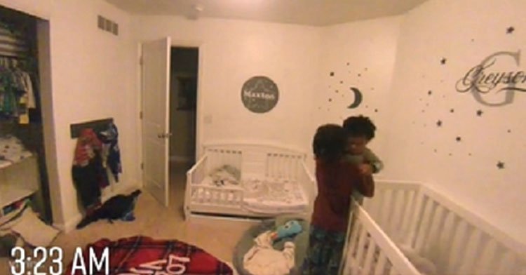 10-Yr-Old Hops Out Of Bed At 3 AM To Help Baby Brother Fall Back Asleep.