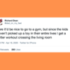 40 Funny Tweets That Sum Up Fitness For Parents