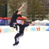 Brother-Sister Ice Dancers Show Off Impressive Moves In Heart Of New York City.