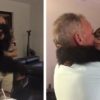 Chimpanzee Has Best Reaction When He Sees The Humans Who Saved His Life.