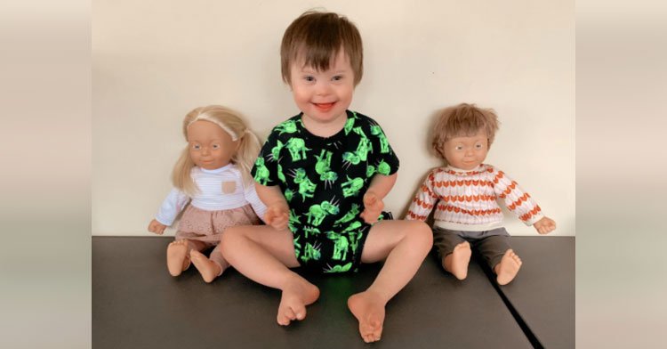 Mom Tears Up When She Finds Dolls That Look Like Her Son With Down Syndrome.