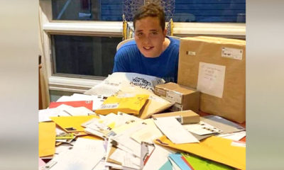 People Around The World Are Sending Letters To Teen With Autism To Lift His Spirits.